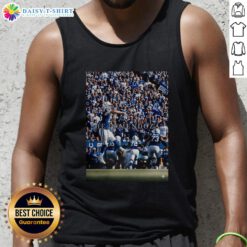 Good Indianapolis Colts He Is Mendoza tank top featuring vibrant team colors and bold graphic design for fans.
