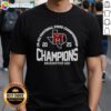 Good Muenster ISD 2A D2 Football State Champions T-Shirt featuring team colors and logo celebrating their championship win.