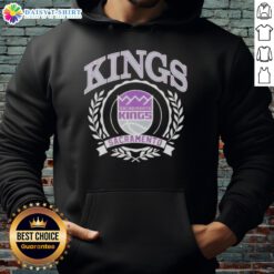 Good Sacramento Kings National Basketball Association crest hoodie featuring a stylish design and vibrant team colors.