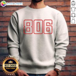 Good Texas Tech Alumni Project 806 sweatshirt featuring a stylish design perfect for proud Texas Tech graduates.