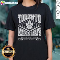 Good Toronto Maple Leafs Heater Ladies Tee featuring vibrant graphics, perfect for fans supporting their favorite hockey team.