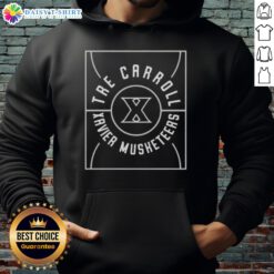 Good Tre Carroll full court Xavier Musketeers hoodie showcasing team spirit and style for fans and athletes.