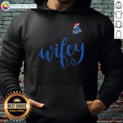 Alt Text: Kansas City Royals hoodie with Santa hat, perfect for a Merry Christmas celebration and sports fans.