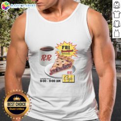 Happy FBI Breakfast Special at RR Cafe featuring a fun tank top design for food lovers and FBI enthusiasts.