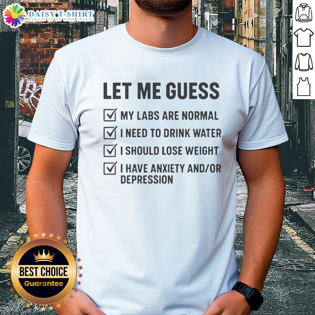 Happy Let Me Guess Labs Are Normal T-Shirt featuring a playful design celebrating Labrador Retrievers and dog lovers.