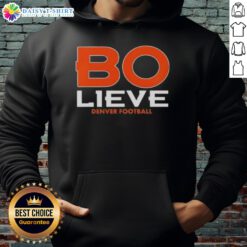 Hot Bo Nix NFL Denver Broncos Casa Bonita Game Day Hoodie in vibrant orange, perfect for fans on game day.