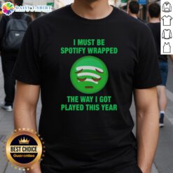 Hot I Must Be Wrapped T-Shirt showcasing playful design, perfect for fun fashion lovers celebrating a wild year.