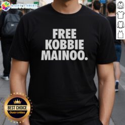 Alt Text: Nice free Kobbie Mainoo Manchester United FC T-shirt featuring a stylish design and vibrant team colors.