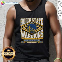 Stylish Nice Golden State Warriors heater tank top featuring vibrant team colors and logo, perfect for game day.