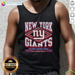 Stylish Nice New York Giants heater tank top featuring team logo, perfect for game day and casual wear.