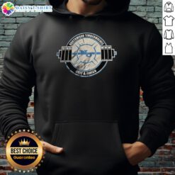 Nice Northwood Timberwolves Grit and Finish Hoodie in navy blue, featuring logo and comfortable design for fans.