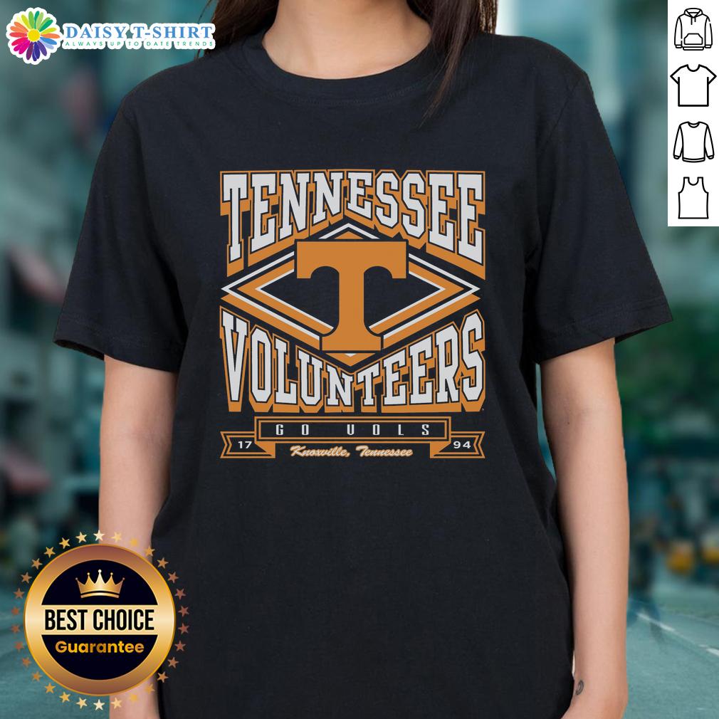 Nice Tennessee Volunteers Heater Ladies Tee featuring vibrant team colors and stylish design for female fans.