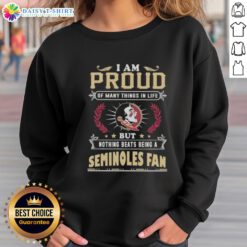 Alt Text: Official Florida State Seminoles fan sweatshirt showcasing pride in being a Seminoles supporter.