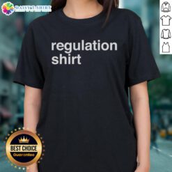 Official Regulation Ladies Tee in vibrant colors, showcasing a stylish design for women's casual wear.