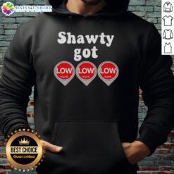 Official Shawty Got Low Diabetes Hoodie featuring stylish design and vibrant colors, perfect for diabetes awareness.