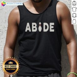 Original Bowling Abide Tank Top featuring a stylish design perfect for bowling enthusiasts and casual wear.