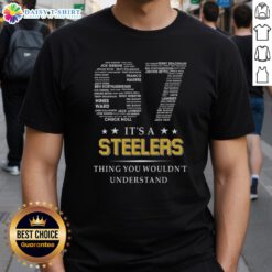 Original 'It's A Steelers Thing You Wouldn't Understand' T-Shirt featuring bold graphic design for Steelers fans.