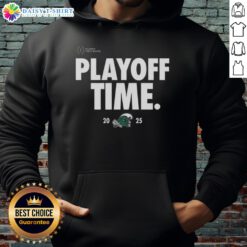 Alt Text: Original Tulane Green Wave Playoff Time logo hoodie featuring team colors and design for passionate fans.