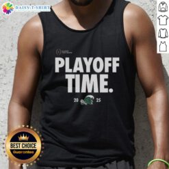 Original Tulane Green Wave Playoff Time logo tank top featuring vibrant team colors and stylish design.