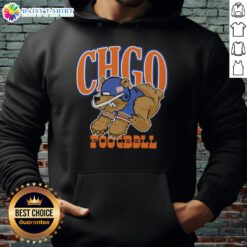 Premium Chicago Bears football cartoon hoodie featuring vibrant graphics and a comfy design for fans.