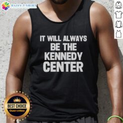 Premium Kennedy Center tank top featuring a stylish design, perfect for fans of the iconic performing arts venue.