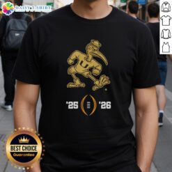 Alt Text: Premium Miami Hurricanes NCAA College Football Playoff 2025 2026 T-shirt featuring Sebastian the Ibis mascot design.
