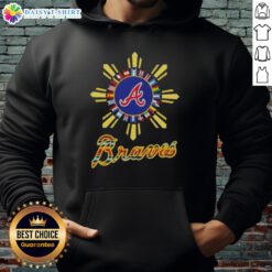 Stylish Atlanta Braves X Hispanic hoodie featuring vibrant colors and a trendy design, perfect for fans and fashion lovers.