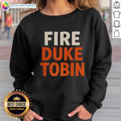 Alt Text: Stylish Top Fire Duke Tobin Sweatshirt featuring a bold design, perfect for fans and casual wear enthusiasts.