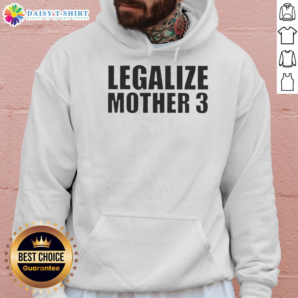 Top Legalize Mother 3 Hoodie featuring vibrant graphics and a stylish design for fans of the classic video game.