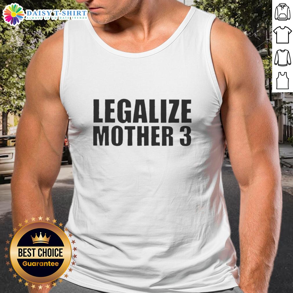 Stylish Top Legalize Mother 3 tank top featuring vibrant graphics and a comfortable fit for casual wear.
