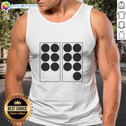 Stylish Top Six Seven Dots Tank Top featuring a unique polka dot design, perfect for casual summer outfits.