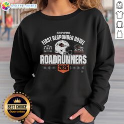 UTSA Roadrunners 2025 First Responder Bowl sweatshirt featuring team colors and logo, perfect for fans and supporters.