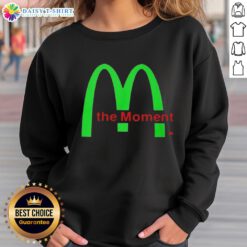 Awesome Charli XCX The Moment sweatshirt featuring a stylish design and vibrant colors, perfect for fans and fashion lovers.