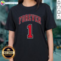 Awesome Derrick Rose Forever 1 Ladies Tee featuring a stylish design, perfect for fans of the basketball star.