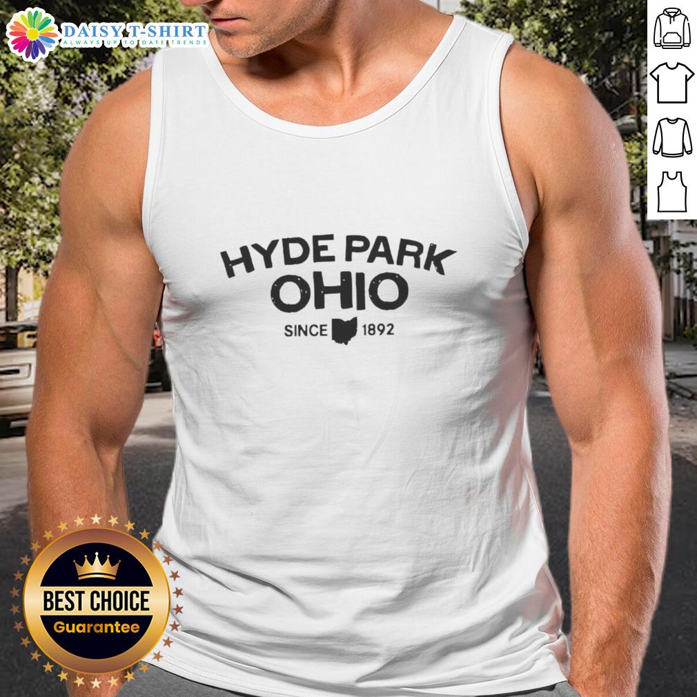 Awesome Hyde Park Ohio Since 1892 tank top featuring vibrant design and comfortable fit, perfect for summer wear.