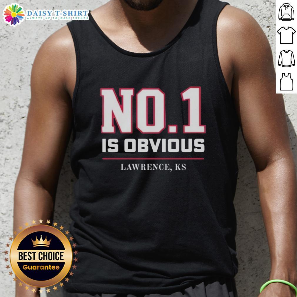 Awesome Kansas No. 1 Lawrence KS tank top design showcasing vibrant colors and trendy style for fans.