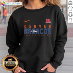 Good Denver Broncos NFL 2026 Super Bowl sweatshirt showcasing team colors and logo, perfect for fans and game day attire.