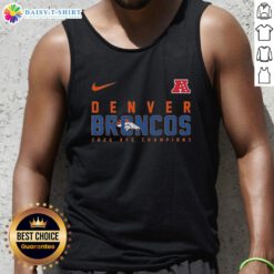 Stylish Good Denver Broncos NFL 2026 Super Bowl tank top featuring team colors and logo, perfect for game day.