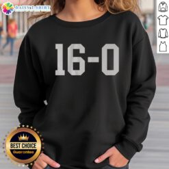 Alt Text: Good Indiana Football 16-0 2025 CFP National Champions sweatshirt showcasing team pride and championship victory.