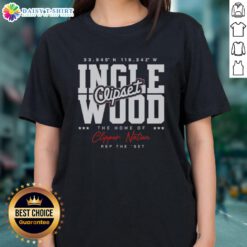 Good Los Angeles Clippers Inglewood Ladies Tee featuring Clipper Nation design, perfect for fans and game day wear.