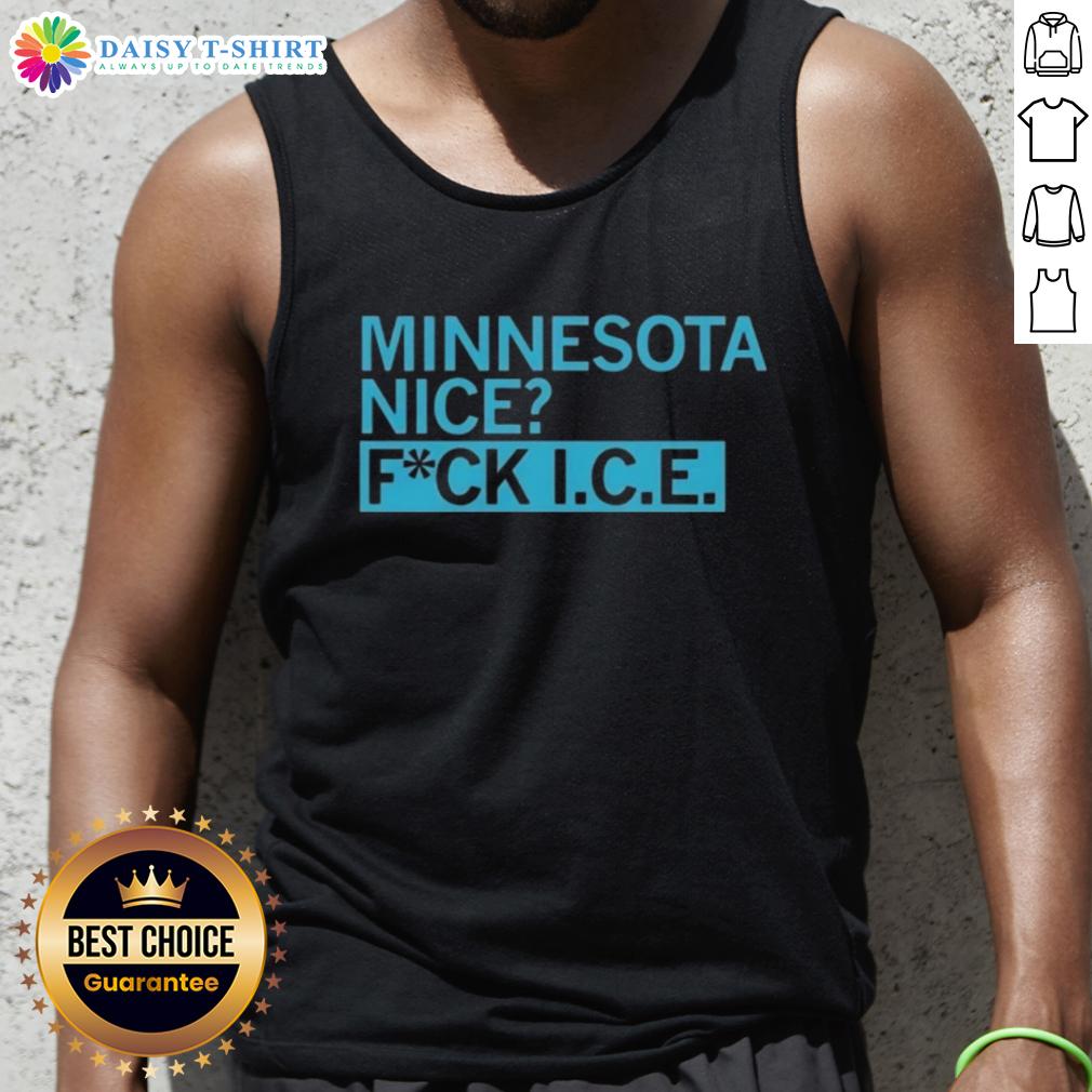 Good Minnesota Nice Fck Ice Tank Top in vibrant colors, perfect for summer wear and showing off local pride.