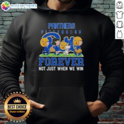 Good Peanuts Pitt Panthers Forever hoodie featuring a bold design, perfect for fans celebrating every game day.