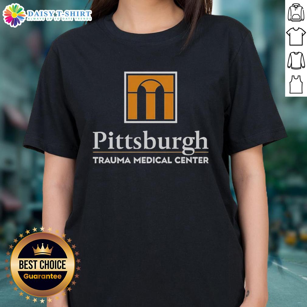 Good Pittsburgh Trauma Medical Center PTMC ladies' tee featuring a stylish design, perfect for supporters of the medical center.