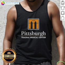 Good Pittsburgh Trauma Medical Center PTMC tank top featuring a stylish design for medical professionals and supporters.