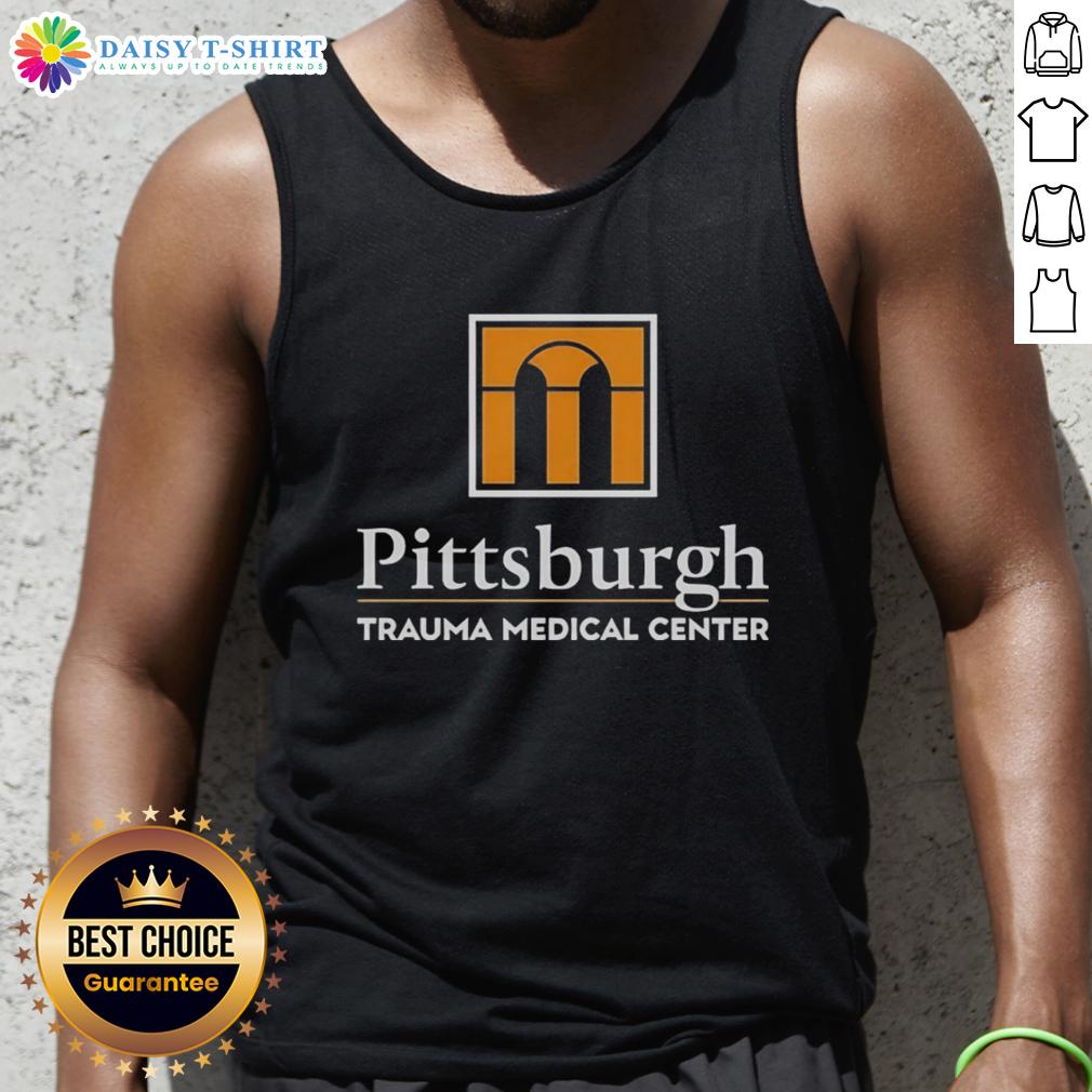 Good Pittsburgh Trauma Medical Center PTMC tank top featuring a stylish design for medical professionals and supporters.