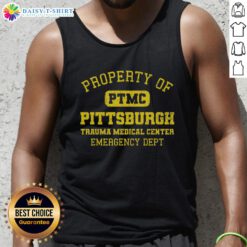 Good Pittsburgh Trauma Medical Center tank top design featuring bold graphics and vibrant colors, perfect for supporters.