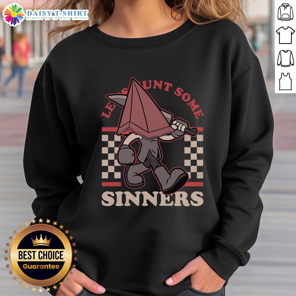 Good Silent Hill Pyramid sweatshirt featuring a sinister design, perfect for fans of horror and gaming culture.