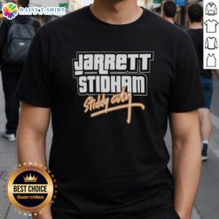 Good Stiddy City GTA Vice City style t-shirt featuring Jarrett Stidham for Denver Broncos fans, vibrant graphic design.