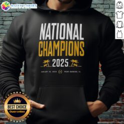Alt Text: Nice Indiana Hoosiers CFP National Champions hoodie featuring palm tree design, perfect for game day style.