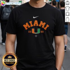 Miami Hurricanes NCAA National Champions 2026 T-Shirt featuring vibrant team colors and logo for fans and supporters.